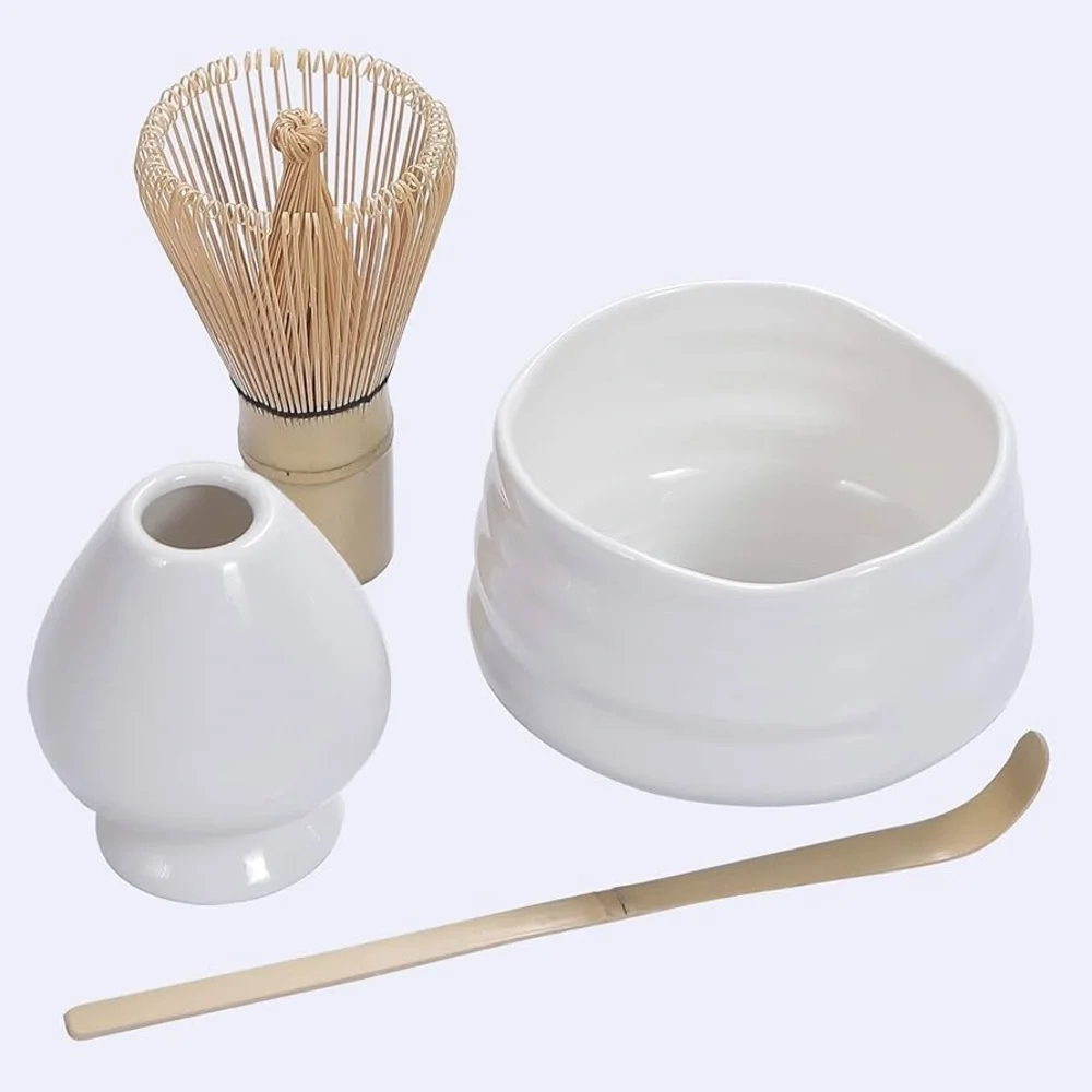 NWT, So-Real Creations Matcha Set - Mint Green Ceramic Bowl & Tools